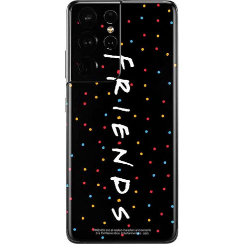 Warner Bros FRIENDS Polka Dots Galaxy S21 Ultra 5G Skin